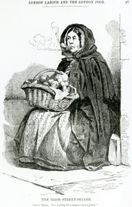 De Ierse Straatverkoper, c.1840