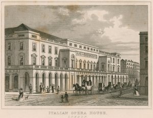 Het Italiaanse Operahuis, Londen door English School