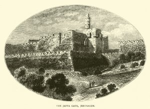 De Jaffa-poort, Jeruzalem door English School