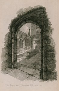 De Jerusalem Kamer, Westminster Abbey, Londen door English School