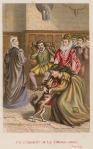 Het oordeel van Sir Thomas More door English School