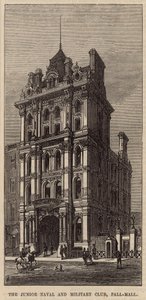 De Junior Naval and Military Club, Pall Mall door English School