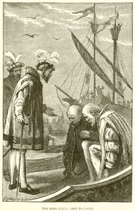 De koning bezoekt Vasco da Gama door English School