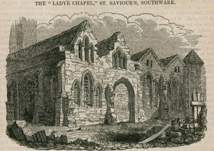 De Ladye Chapel, St Saviours Church, Southwark, Surrey