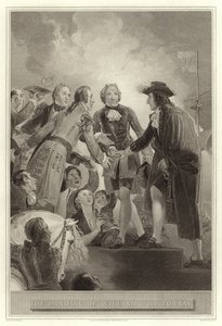 De landing van Willem III bij Torbay door English School