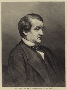 De overleden Lord Mayo, Gouverneur-Generaal van India door English School