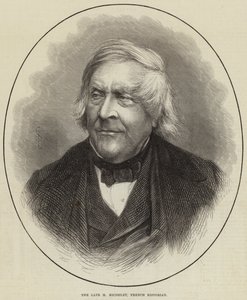 De Laatste M Michelet, Franse Historicus (gravure) door English School