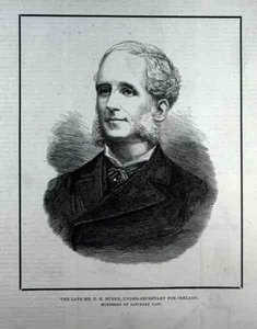 De overleden Mr. T. H. Burke, ondersecretaris voor Ierland