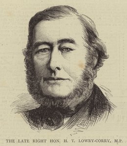 De wijlen Right Honourable H T Lowry-Corry, MP door English School