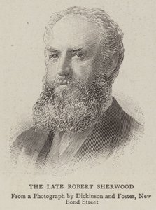 De Laatste Robert Sherwood (gravure) door English School