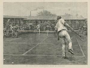 Het Lawn Tennis Kampioenschap in Wimbledon