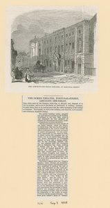 Het Lincolns Inn Fields Theatre in Portugal Street door English School