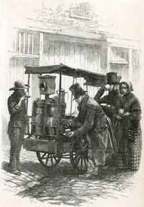 De Londense koffie-stalletje