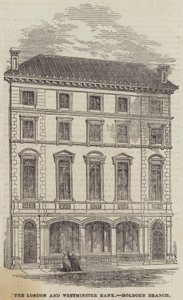 De London en Westminster Bank, Holborn Branch door English School