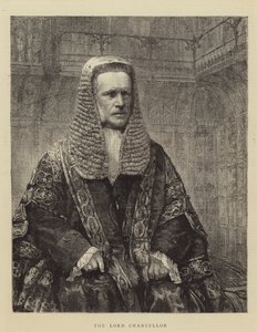 De Lord Chancellor (gravure)
