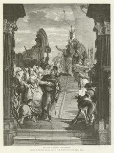 De liefdes van Antonius en Cleopatra door English School