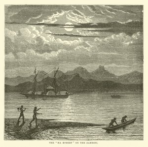 De Ma Robert op de Zambezi