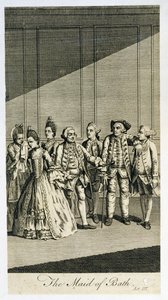De Dienstmeid van Bath, Act III door English School