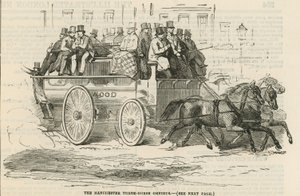 De Manchester Drie-Paard Omnibus door English School