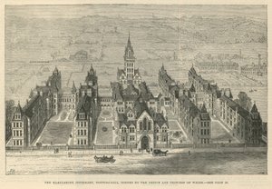 Het Marylebone Ziekenhuis, Ladbroke Grove Road, Notting Hill door English School