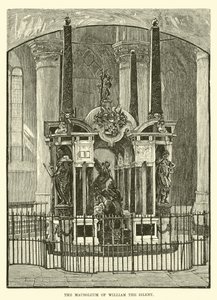 Het Mausoleum van Willem de Zwijger door English School