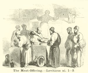 Het spijsoffer, Leviticus, xi, 1, 3