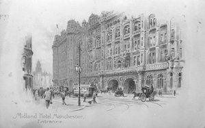 Het Midland Hotel, Manchester, c.1910