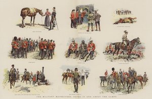 De militaire manoeuvres, notities in en rond de kampen door English School