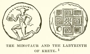 De Minotaurus en het labyrint van Kreta
