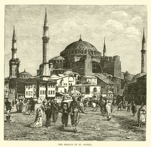 De moskee van St. Sophia door English School