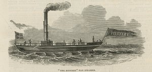 De Mystery ventilator stoomboot door English School