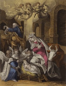 De geboorte van Christus door English School