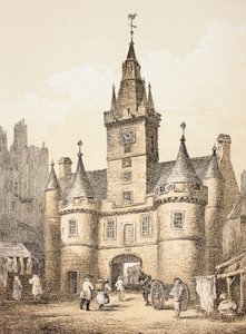 De Netherbow Port, Edinburgh, uit 