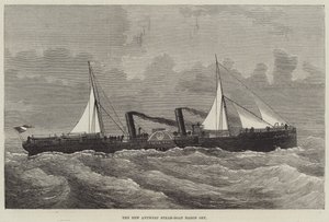 De nieuwe Antwerpse stoomboot Baron Osy door English School