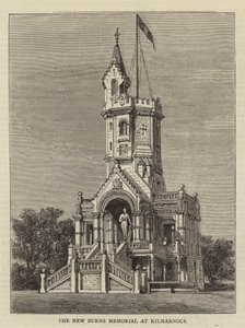 Het nieuwe Burns-monument in Kilmarnock