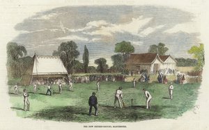 Het nieuwe cricketveld, Manchester door English School