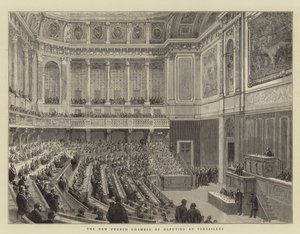 De Nieuwe Franse Kamer van Afgevaardigden in Versailles door English School
