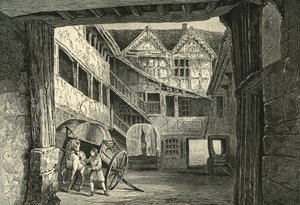 The New Inn, Gloucester, illustratie voor 