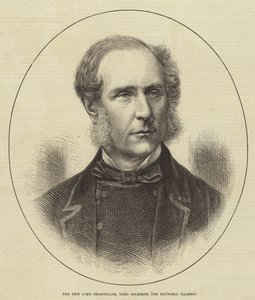 De Nieuwe Lord Chancellor, Lord Selborne (Sir Roundell Palmer) door English School
