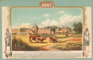 De Nieuwe Weeshuizen voor 1.150 Kinderen, op Ashley Down, Bristol