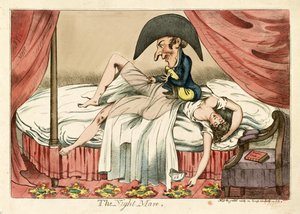 De nachtmerrie, pub. 1790 door English School