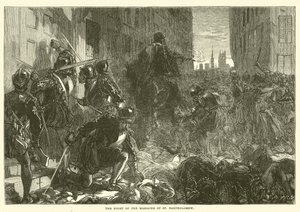 De nacht van het bloedbad van St. Bartholomeus