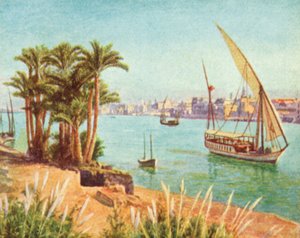 De Nijl, Uitzicht nabij Caïro door English School