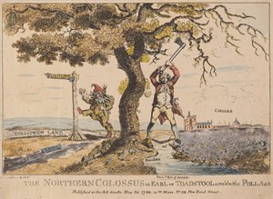 De Noordelijke Kolos of Graaf van Paddenstoel, uitgegeven 1786 door English School