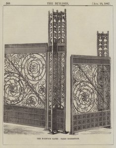 De Norwich Gates, Parijs Tentoonstelling (gravure)