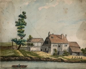 Het Oude Eel Pie Huis, Battersea door English School