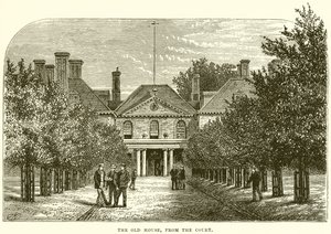 Het Oude Huis, vanaf de Hof