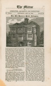 The Old Queens Head, Islington door English School