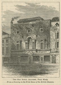 De Oude Koninklijke Academie op Pall Mall door English School
