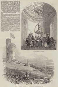 De Opening van de Mathew en City of London Temperance Tower (gravure)